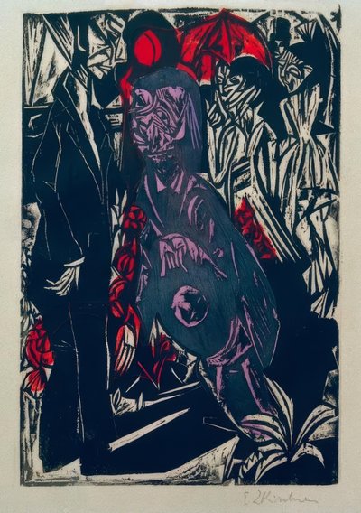 The Sale of the Shadow by Ernst Ludwig Kirchner